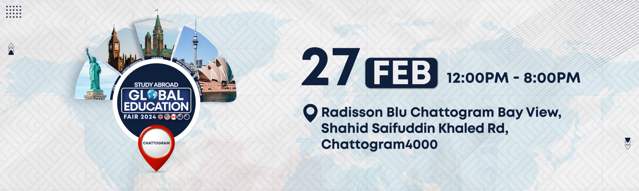 Global Education Fair 2024 Chattogram Global Education Fair 2024 Chattogram
