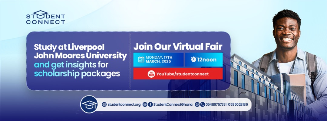 Liverpool John Moores University Virtual Fair 2025 - Ghana Liverpool John Moores University Virtual Fair 2025 - Ghana