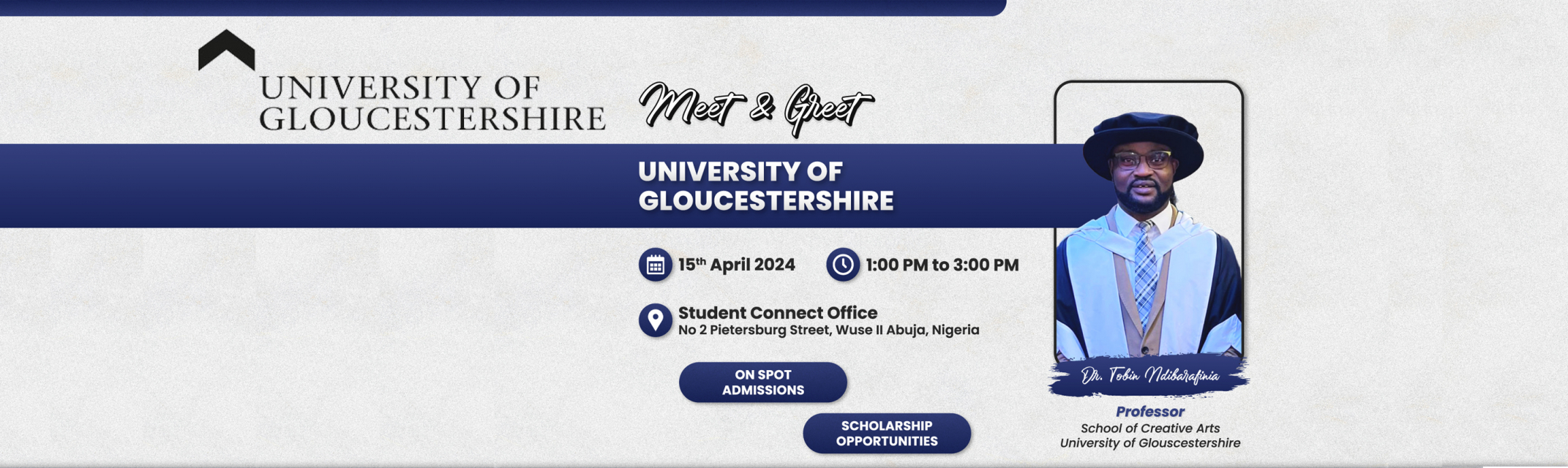 University of Gloucestershire - Meet & Greet University of Gloucestershire - Meet & Greet