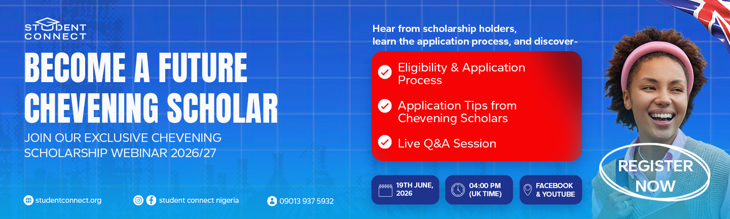 Study in the UK with a Fully Funded Scholarship | Chevening Webinar 2026/27