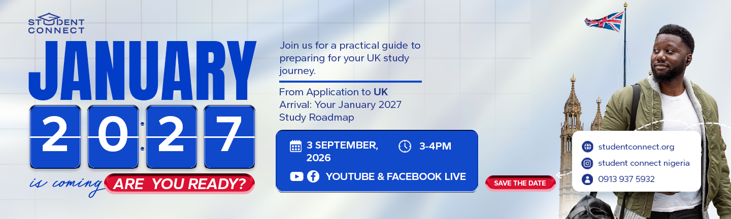UK Study Webinar: January 2027 Intake